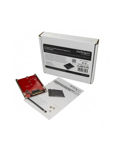 StarTech.com Adattatore Host per Drive M.2 a U.2( SFF-8639) PCIe NVMe SSD