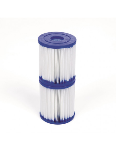 Bestway Fast Set Piscina Autoportante Rotonda mis. 305xh76 cm - colore azzurro - con pompa a filtro
