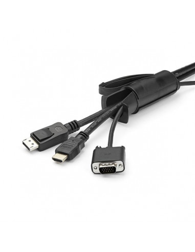 StarTech.com Guaina di gestione cavi da 2,5 m - A spirale - Diametro 45 mm