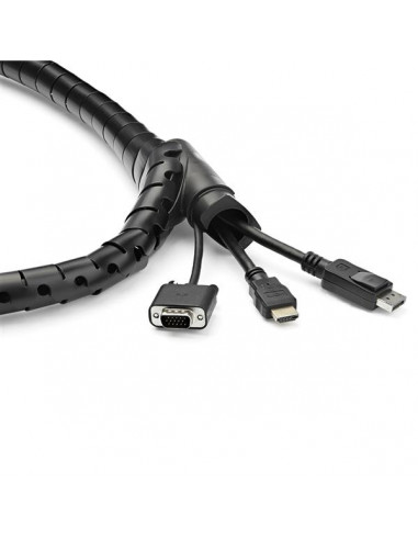 StarTech.com Guaina di gestione cavi da 2,5 m - A spirale - Diametro 45 mm
