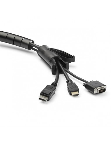 StarTech.com Guaina di gestione cavi da 2,5 m - A spirale - Diametro 45 mm