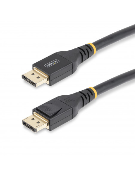 StarTech.com Cavo DisplayPort 1.4 Attivo Certificato VESA da 15 m, cavo DisplayPort DP8K con HBR3, HDR10, MST, DSC 1.2, HDCP 2.2