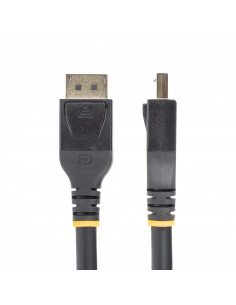 StarTech.com Cavo DisplayPort 1.4 Attivo Certificato VESA da 15 m, cavo DisplayPort DP8K con HBR3, HDR10, MST, DSC 1.2, HDCP 2.2 2