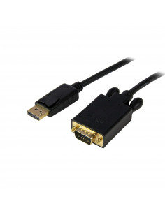 StarTech.com Cavo da DisplayPort a VGA da 1,8 m - Cavo adattatore da DisplayPort a VGA attivo - Video 1080p - Cavo monitor da DP
