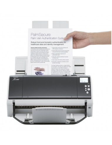 Ricoh fi-7480 Scanner ADF 600 x 600 DPI A3 Grigio, Bianco