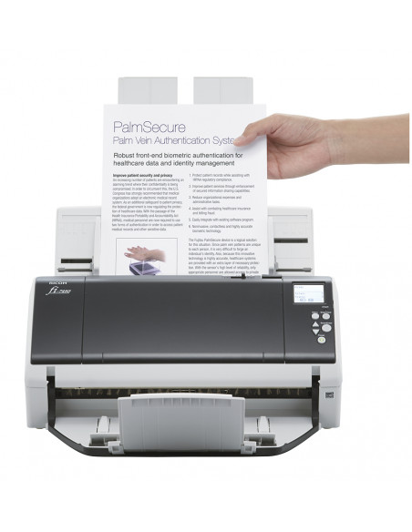 Ricoh fi-7480 Scanner ADF 600 x 600 DPI A3 Grigio, Bianco