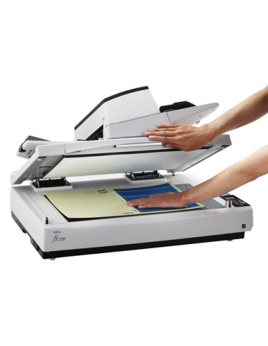 Ricoh fi-7700 Scanner piano e ADF 600 x 600 DPI A3 Nero, Bianco
