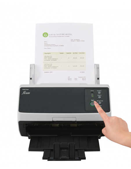 Ricoh FI-8150 ADF + scanner ad alimentazione manuale 600 x 600 DPI A4 Nero, Grigio
