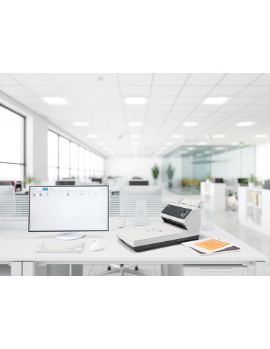 Ricoh fi-8250 ADF + scanner ad alimentazione manuale 600 x 600 DPI A4 Nero, Grigio