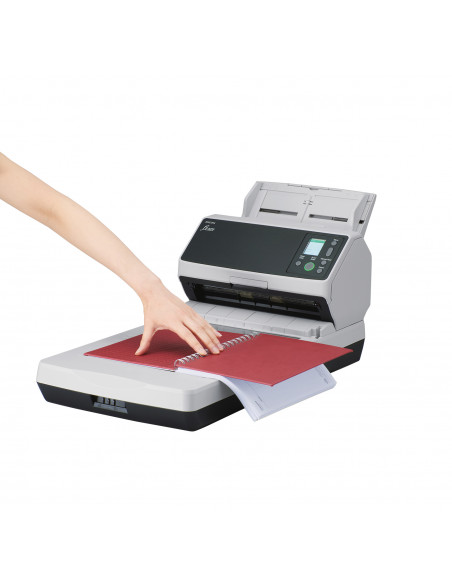 Ricoh fi-8270 ADF + scanner ad alimentazione manuale 600 x 600 DPI A4 Nero, Grigio