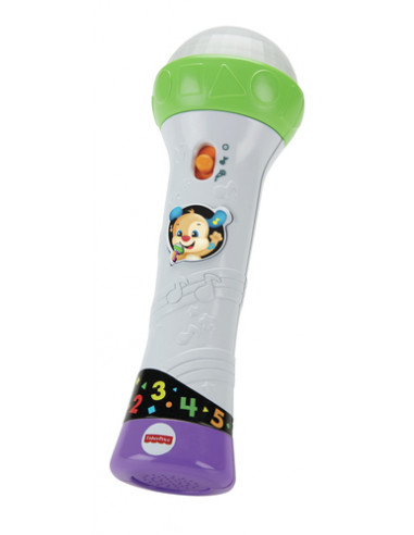 Fisher-Price Microfono Baby Rock Ridi & Impara, Giocattolo per Bambini 18+ Mesi