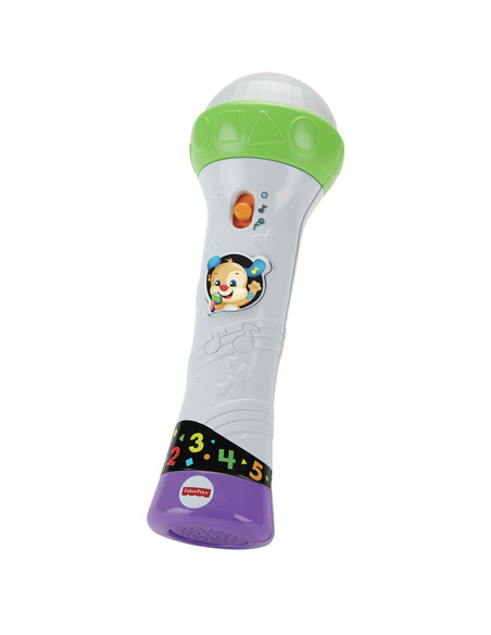 Fisher-Price Microfono Baby Rock Ridi & Impara, Giocattolo per Bambini 18+ Mesi