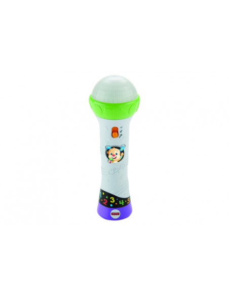 Fisher-Price Microfono Baby Rock Ridi & Impara, Giocattolo per Bambini 18+ Mesi