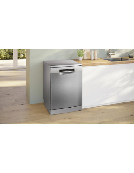 Bosch Serie 4 SMS4HMI07E Lavastoviglie da libera installazione 60 cm Acciaio Classe D