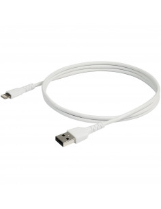 StarTech.com Cavo da USB-A a Lightening bianco da 1m di colore bianco - Robusto e resistente cavo di alimentazione/sincronizzazi 2