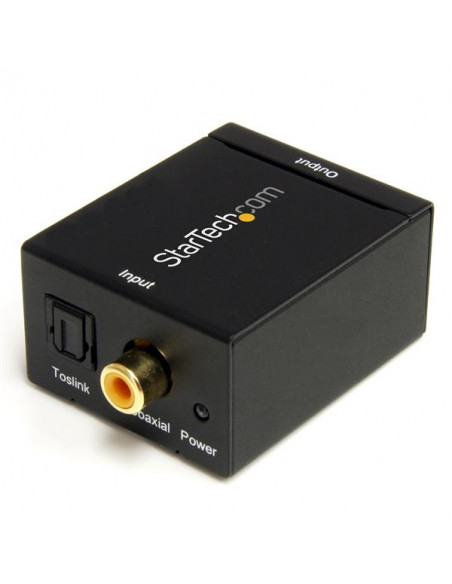 StarTech.com Convertitore audio da coassiale digitale SPDIF o ottico Toslink a RCA stereo