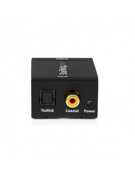 StarTech.com Convertitore audio da coassiale digitale SPDIF o ottico Toslink a RCA stereo
