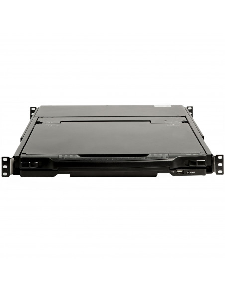 StarTech.com Console KVM per Armadio Rack - Monitor LCD 17" 1080p - KVM Switch DVI/VGA - Montabile a Rack su doppia guida - Cass