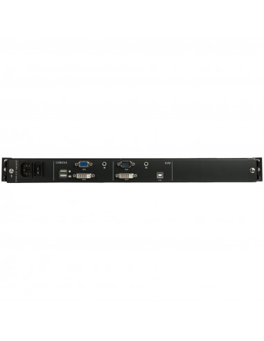 StarTech.com Console KVM per Armadio Rack - Monitor LCD 17" 1080p - KVM Switch DVI/VGA - Montabile a Rack su doppia guida - Cass
