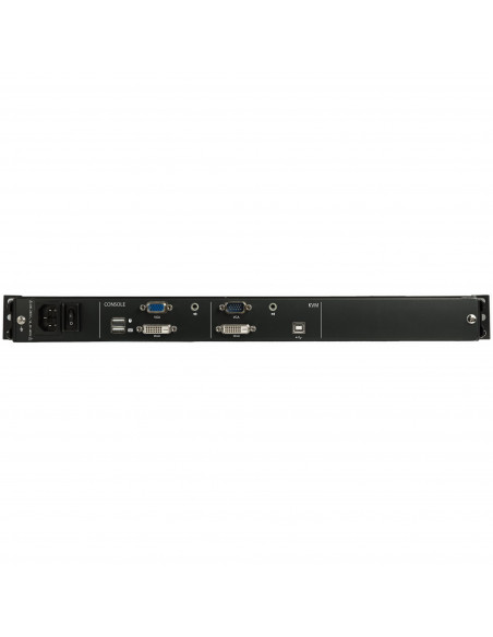 StarTech.com Console KVM per Armadio Rack - Monitor LCD 17" 1080p - KVM Switch DVI/VGA - Montabile a Rack su doppia guida - Cass