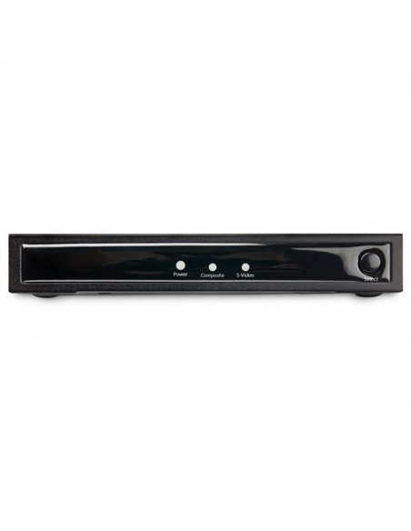 StarTech.com Convertitore Adattatore Vídeo Composito o S-Vídeo a HDMI con Audio - 720p - NTSC e PAL