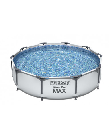 Bestway Steel Pro Piscina con bordi rotonda 4678L Blu fuori terra