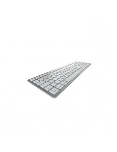 CHERRY KW 9100 SLIM FOR MAC tastiera Universale USB + Bluetooth QWERTY Inglese Argento