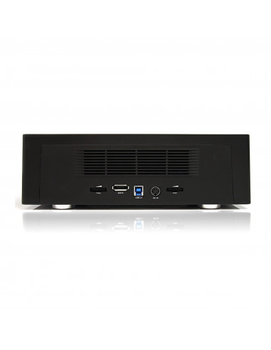StarTech.com Docking Station per Hard Disk a 4 Slot - Duplicatore ed Eraser USB 3.0/eSATA per SSD/HDD SATA - Dock Standalone 1:3
