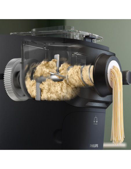 Philips 7000 series Pasta Maker , Macchina per la pasta con bilancia integrata HR2665/96 - 10 trafile