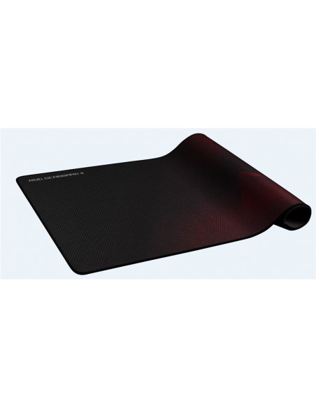 ASUS ROG Strix Scabbard II Tappetino per mouse per gioco da computer Nero, Rosso