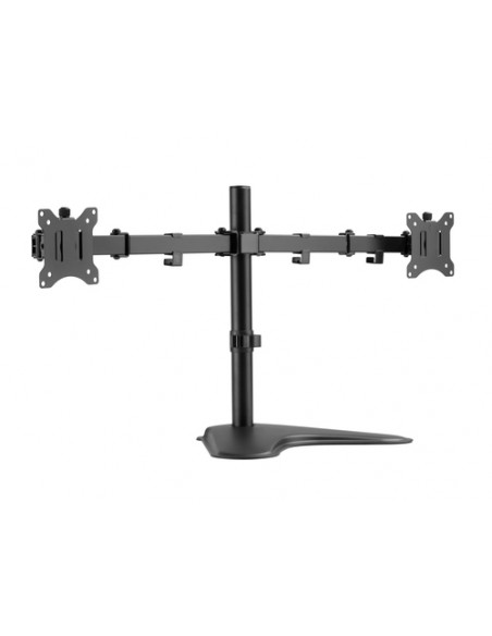 Equip Supporto da tavolo economico per doppio monitor da 17” a 32”
