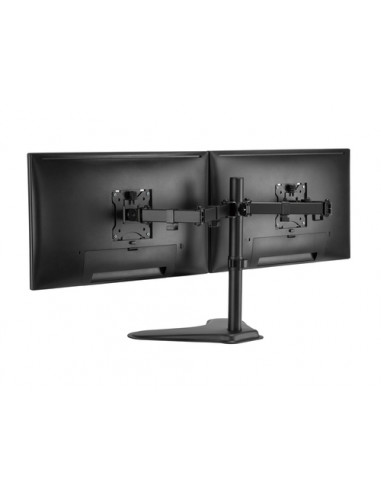 Equip Supporto da tavolo economico per doppio monitor da 17” a 32”