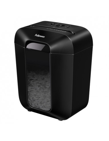 Fellowes Powershred LX45 distruggi documenti Triturazione incrociata Nero