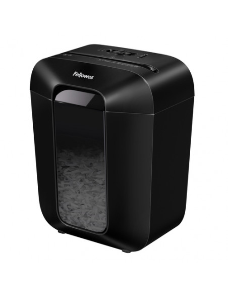 Fellowes Powershred LX45 distruggi documenti Triturazione incrociata Nero
