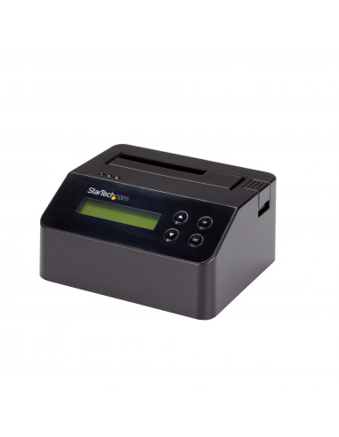 StarTech.com Docking Station per Hard Disk a Singolo Slot - Dock USB 3.0 Standalone con funzione Eraser/Sanificazione per HDD/SS