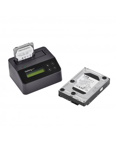 StarTech.com Docking Station per Hard Disk a Singolo Slot - Dock USB 3.0 Standalone con funzione Eraser/Sanificazione per HDD/SS