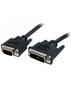 StarTech.com Cavo adattatore monitor DVI a VGA - Cavo Convertitore analogico DVI a VGA - Femmina / Maschio da 15pin - 2m - Nero