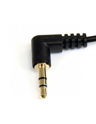 StarTech.com Cavo audio stereo ad angolare destro 3,5 mm slim 90 cm - M/M