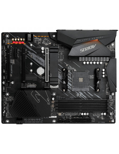 GIGABYTE B550 AORUS ELITE V2 Scheda madre - CPU AMD Ryzen 5000, VRM a 12+2 fasi, fino a 4733 MHz DDR4, 1xPCIe 4.0 + 1xPCIe 3.0 M