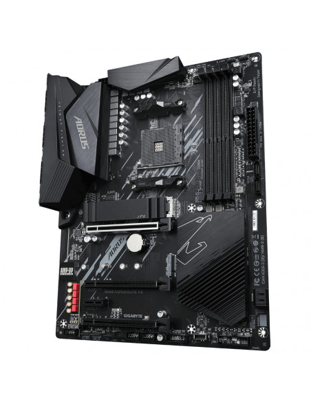 GIGABYTE B550 AORUS ELITE V2 Scheda madre - CPU AMD Ryzen 5000, VRM a 12+2 fasi, fino a 4733 MHz DDR4, 1xPCIe 4.0 + 1xPCIe 3.0 M