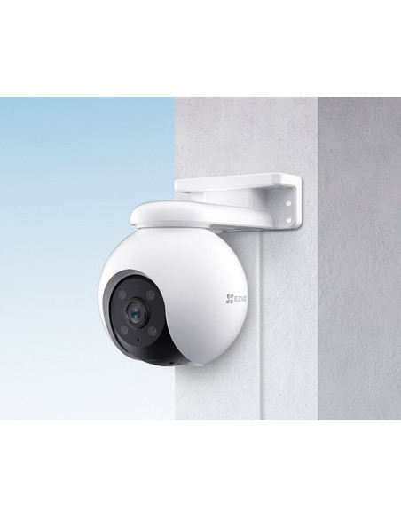 EZVIZ H8 Pro 2K Sferico Telecamera di sicurezza IP Interno e esterno 2304 x 1296 Pixel Muro/Palo