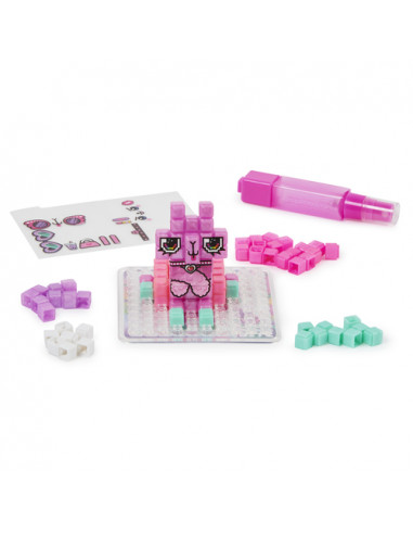 Pixobitz - Confezione di Ricarica con 156 bitz metallizzati idroadesivi | Decorazioni e accessori per creazioni in 3D | Giochi c