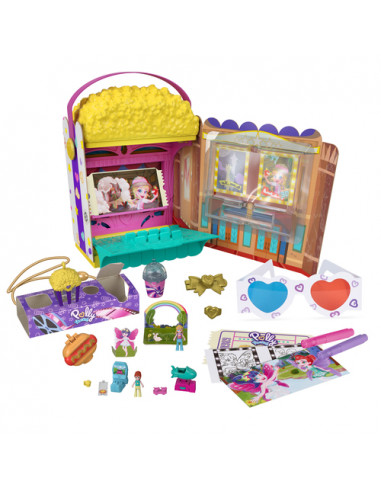 Polly Pocket Un-Box-It Popcorn Box