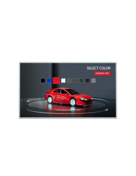 LG 27TNF3K-S visualizzatore di messaggi Pannello piatto per segnaletica digitale 68,6 cm (27") LED 300 cd/m² Full HD Argento To