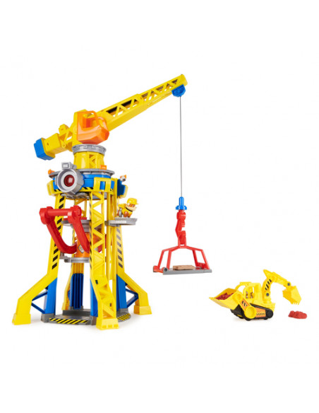 Rubble & Crew Bark Yard Crane Tower Playset