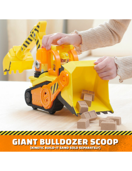 Rubble & Crew Bark Yard Deluxe Bulldozer