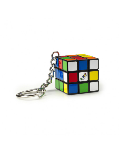 Rubik’s , , Il Cubo 3x3 Originale, Edizione in Miniatura. Accessorio Portachiavi con cubo 3x3 funzionante, per Bambini dagli 8