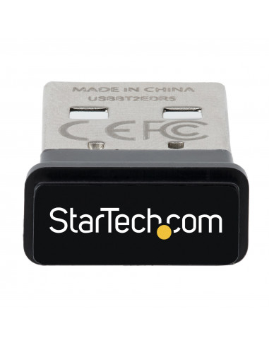 StarTech.com Adattatore Bluetooth 5.0 USB, Chiavetta Bluetooth 5.0 USB per PC/Notebook/Tastiere/Mouse, Adattatore BT 5.0 per Cuf