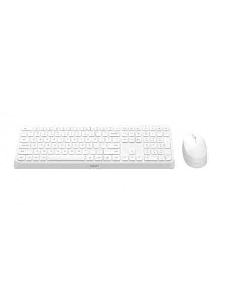 Philips 3000 series SPT6307W/34 tastiera Mouse incluso Universale RF Wireless QWERTY Inglese Bianco