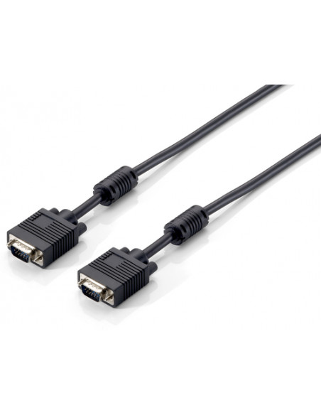 Equip 118812 cavo VGA 5 m VGA (D-Sub) Nero